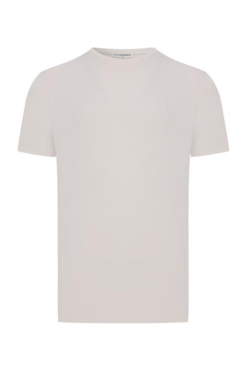 BİSİKLET YAKA MODAL T-SHIRT