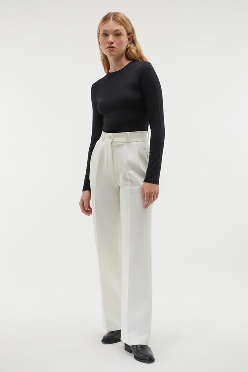  BİSİKLET YAKA UZUN KOLLU T-SHIRT