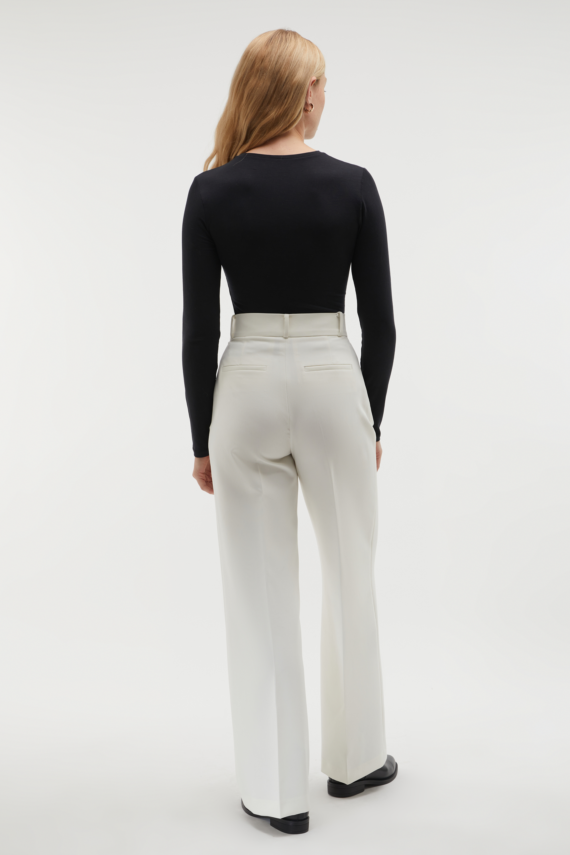 BİSİKLET YAKA UZUN KOLLU T-SHIRT