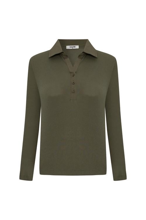  UZUN KOLLU MODAL BLUZ