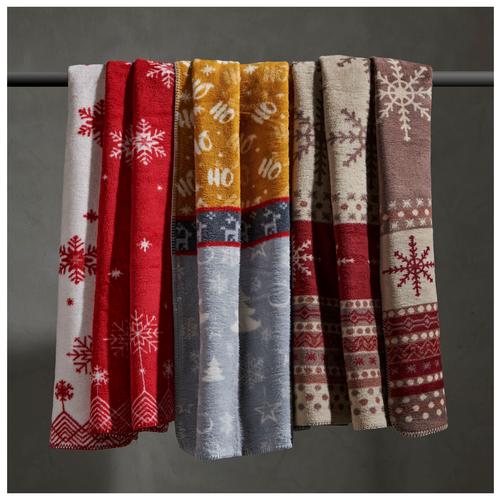  ELSA DİZ ÜSTÜ BATTANİYE KIRMIZI 130X170