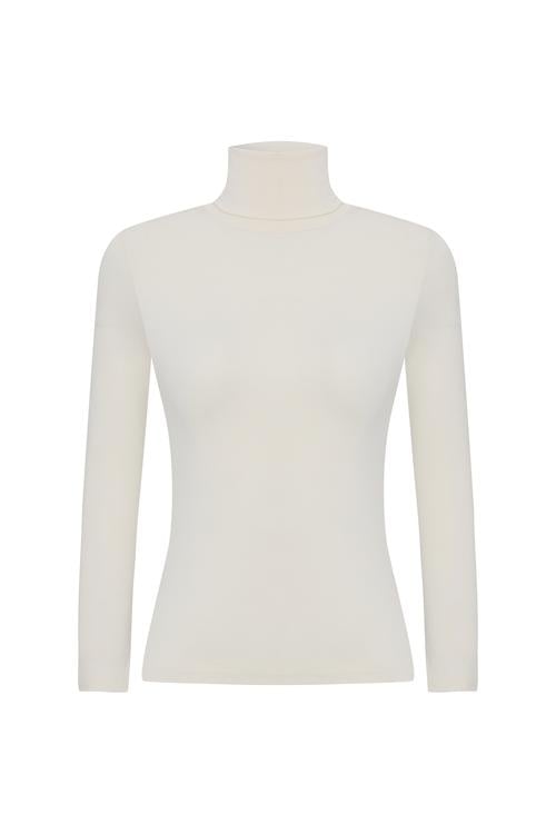  BALIKÇI YAKA UZUN KOLLU T-SHIRT