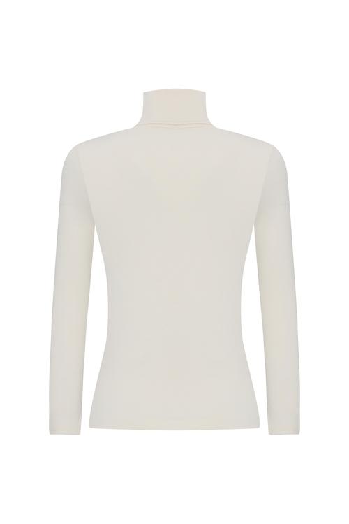  BALIKÇI YAKA UZUN KOLLU T-SHIRT