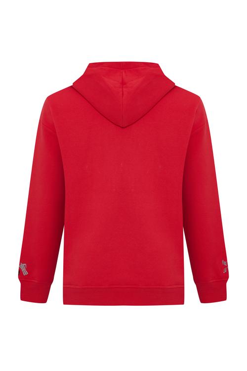  NAKIŞLI KAPÜŞONLU SWEATSHIRT