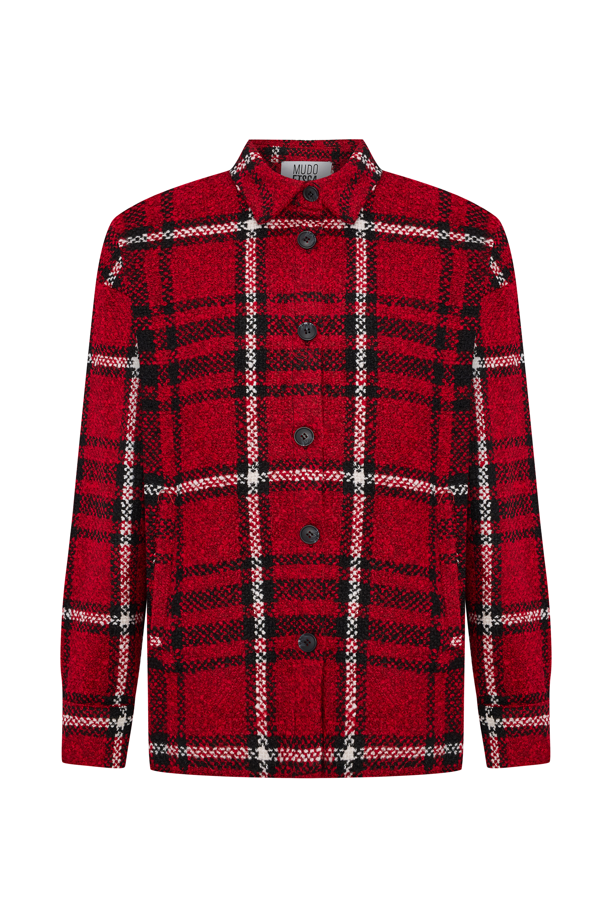 DÜĞMELİ EKOSELİ GÖMLEK CEKET