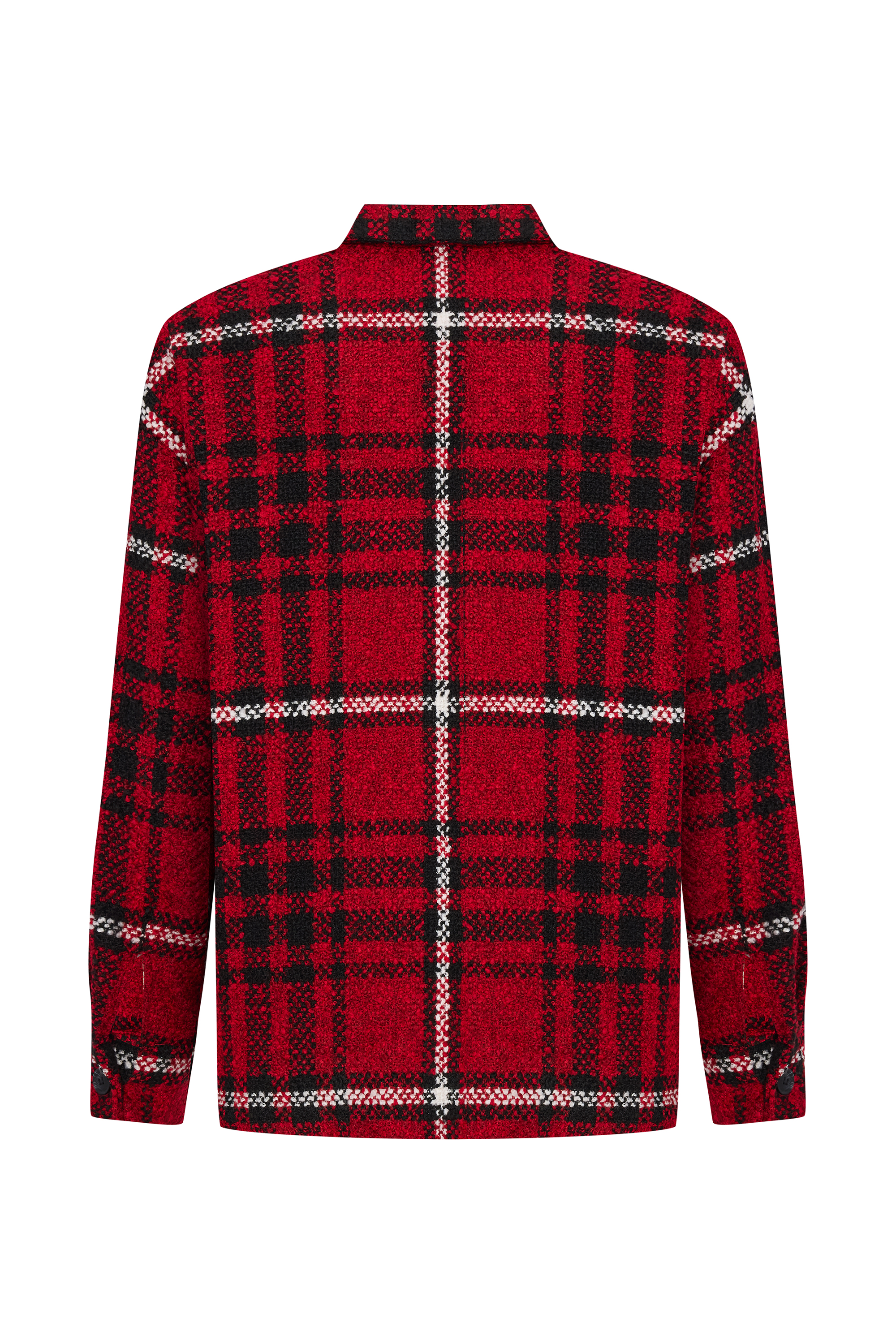 DÜĞMELİ EKOSELİ GÖMLEK CEKET