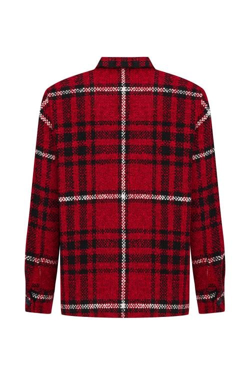  DÜĞMELİ EKOSELİ GÖMLEK CEKET