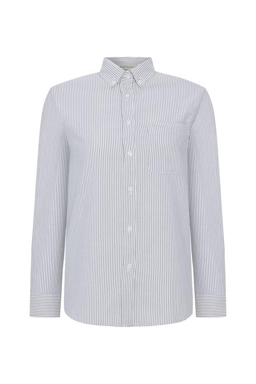 ÇİZGİLİ TEK CEPLİ GÖMLEK