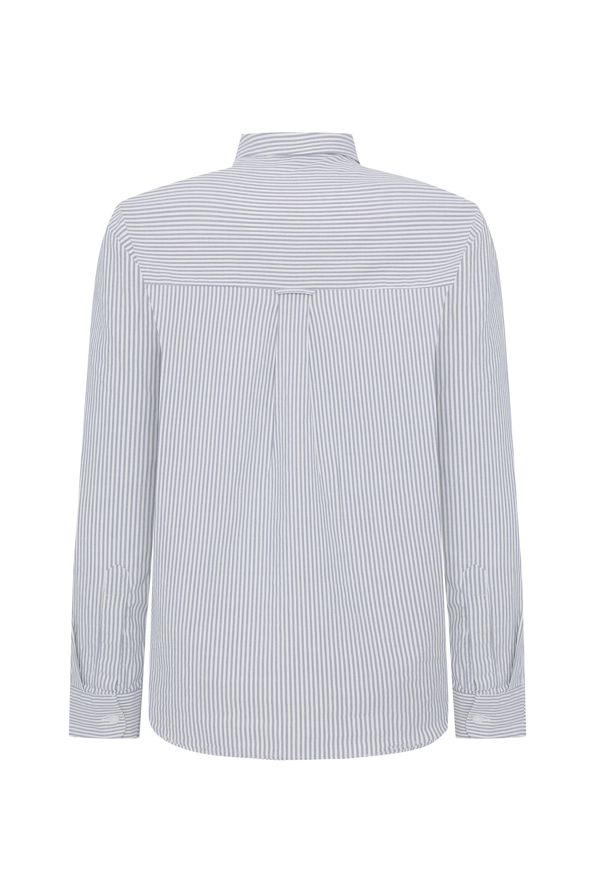 ÇİZGİLİ TEK CEPLİ GÖMLEK