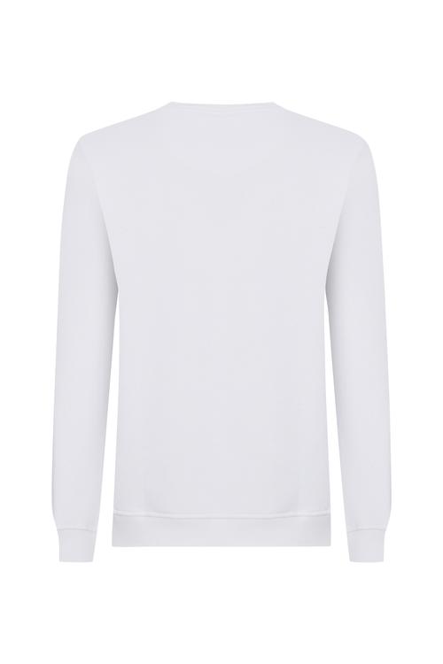  NAKIŞLI BİSİKLET YAKA SWEATSHIRT