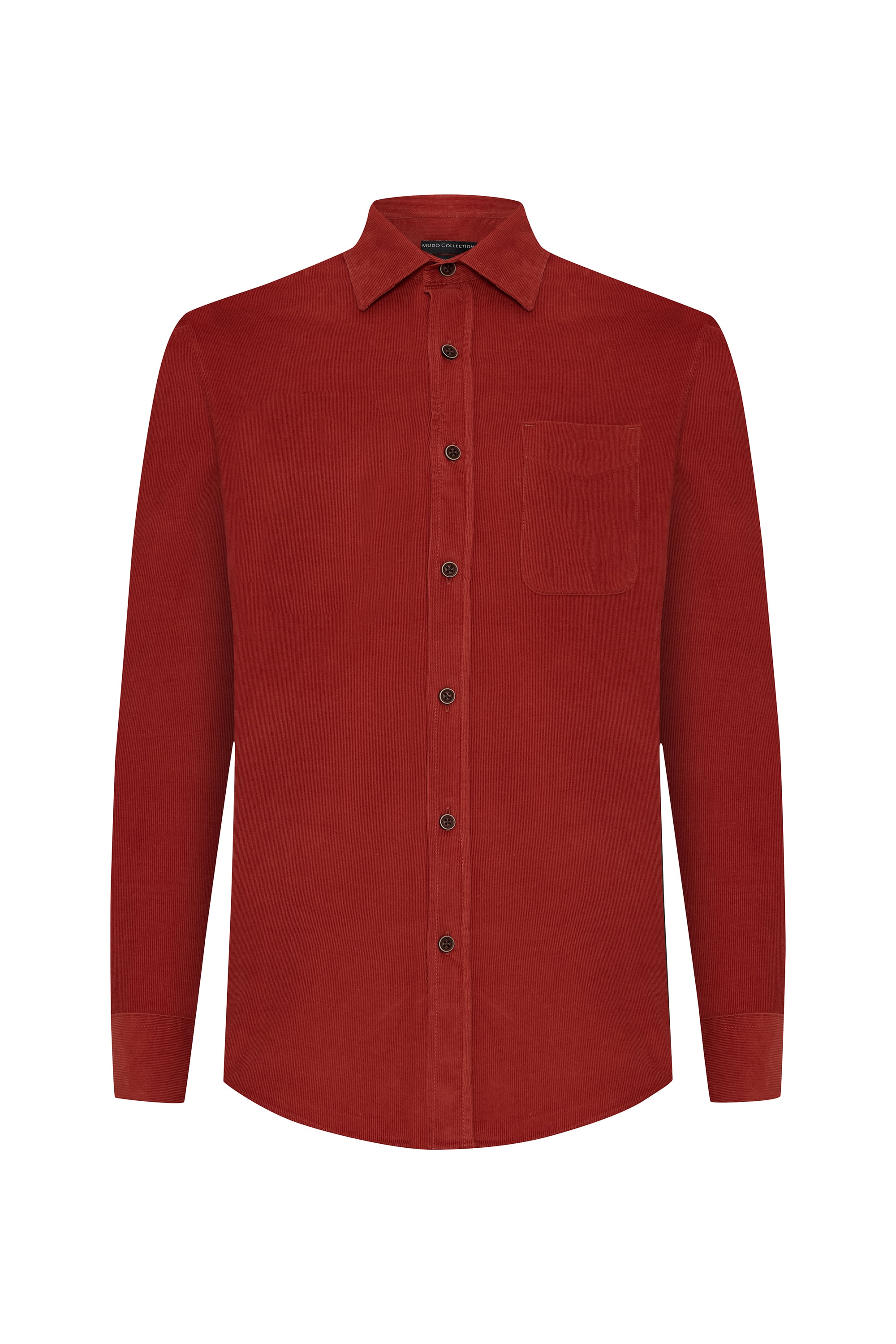 REGULAR FIT KADİFE UZUN KOLLU GÖMLEK