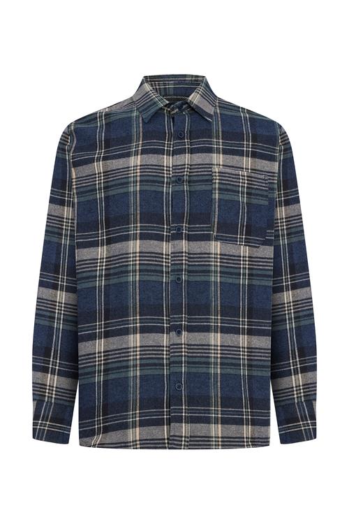  REGULAR FIT EKOSELİ UZUN KOLLU GÖMLEK