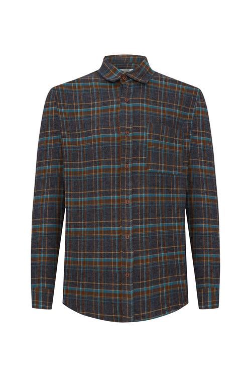 REGULAR FIT EKOSELİ UZUN KOLLU GÖMLEK