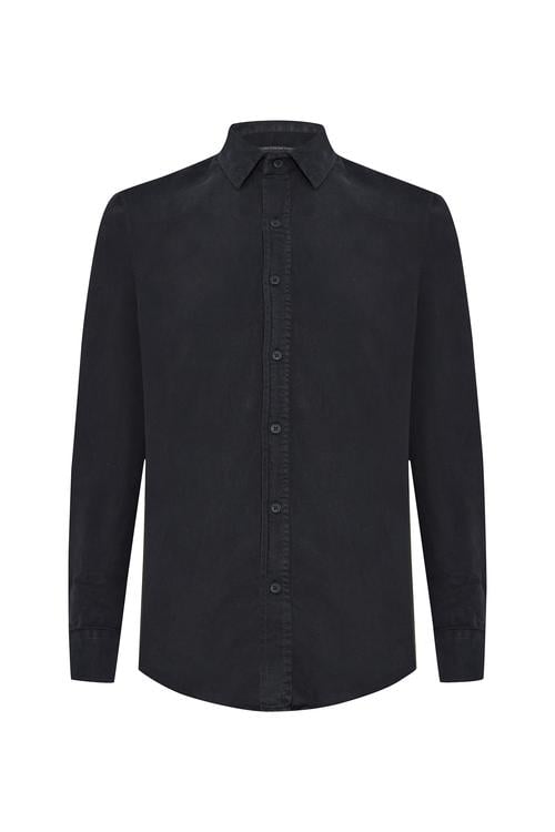  REGULAR FIT LİYOSEL UZUN KOLLU GÖMLEK