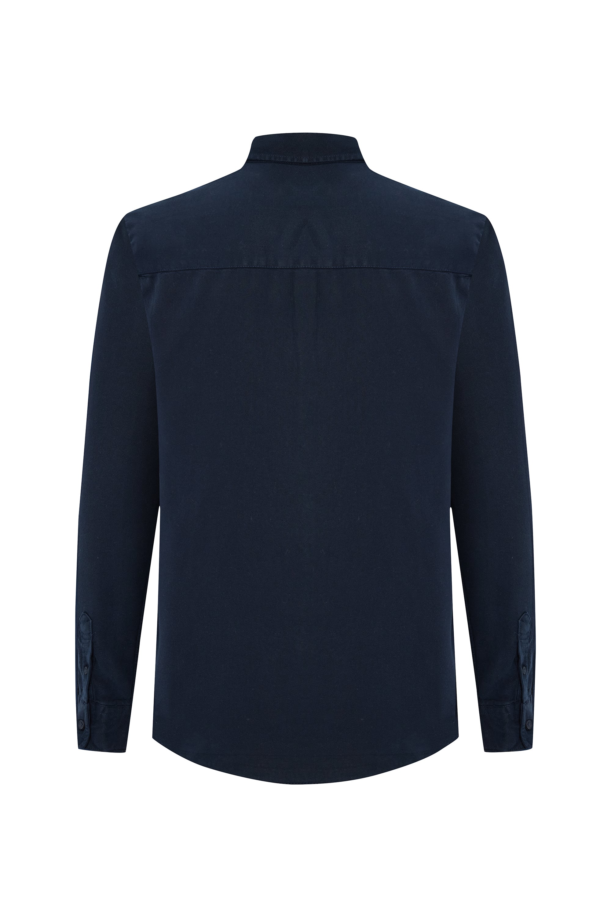 REGULAR FIT LİYOSEL UZUN KOLLU GÖMLEK