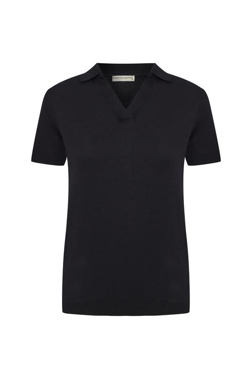  POLO YAKA MODAL KISA KOLLU KAZAK