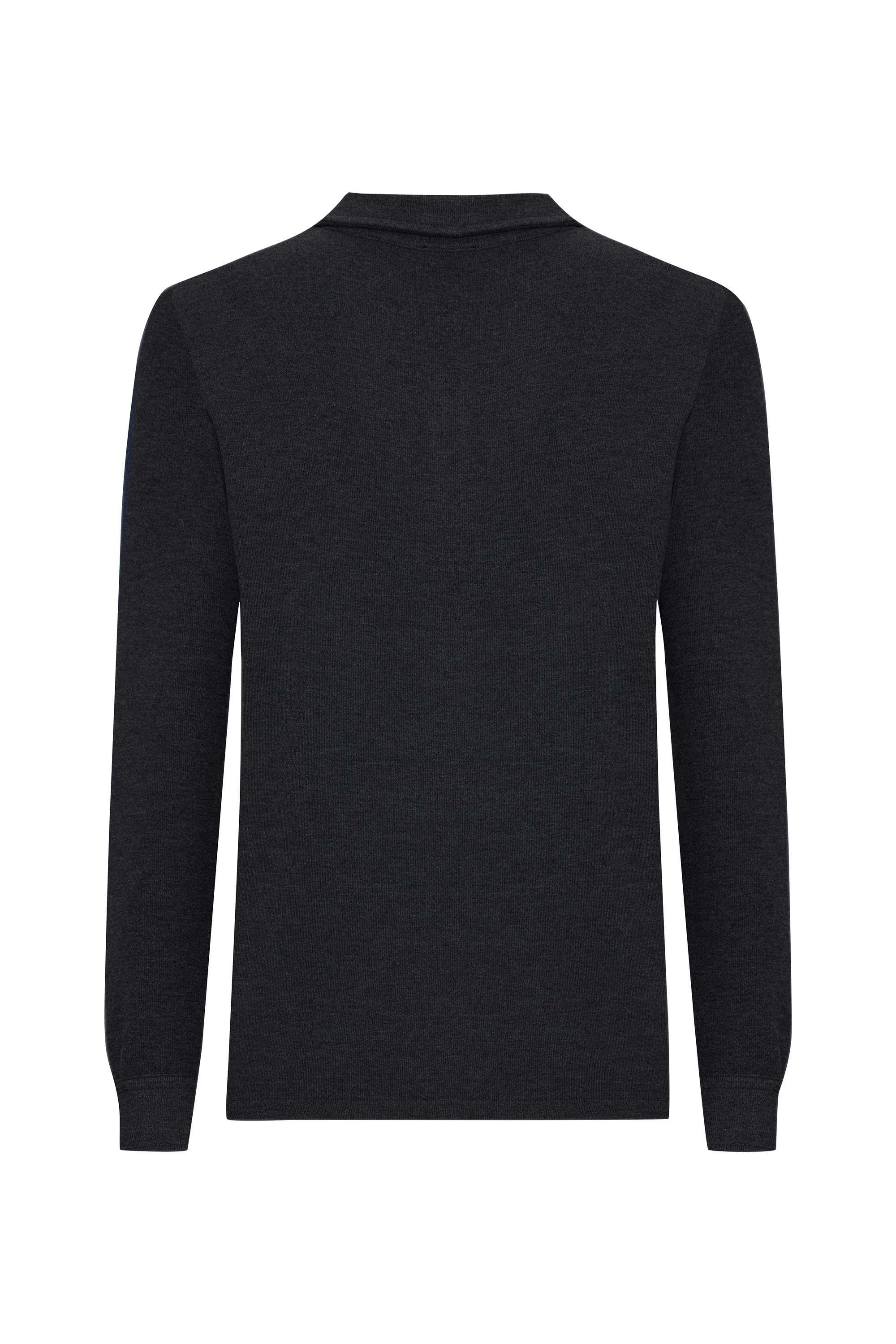 DÜĞMELİ POLO YAKA SWEATSHIRT