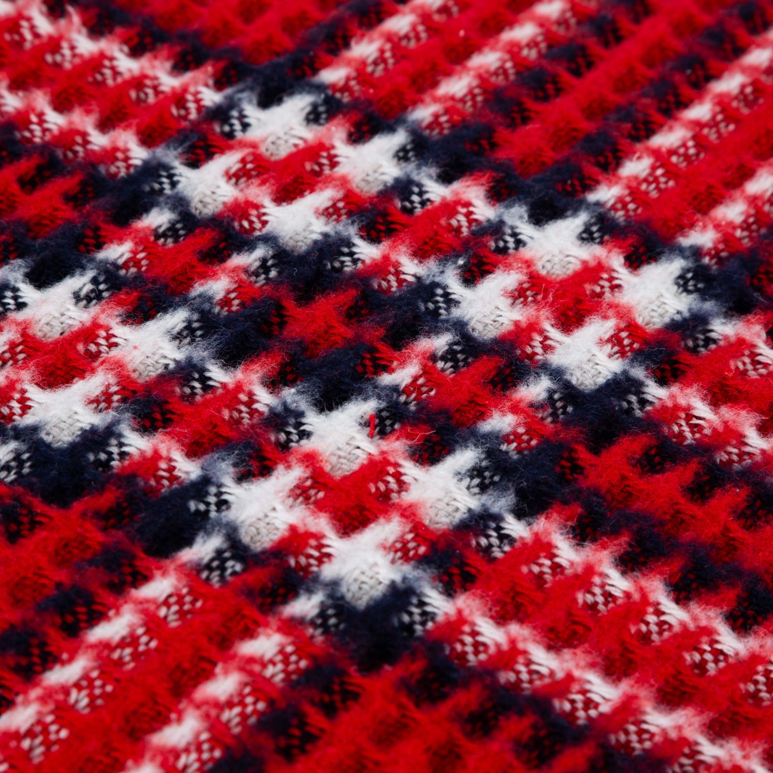 OXFORD KARELİ BATTANİYE KIRMIZI 150x200