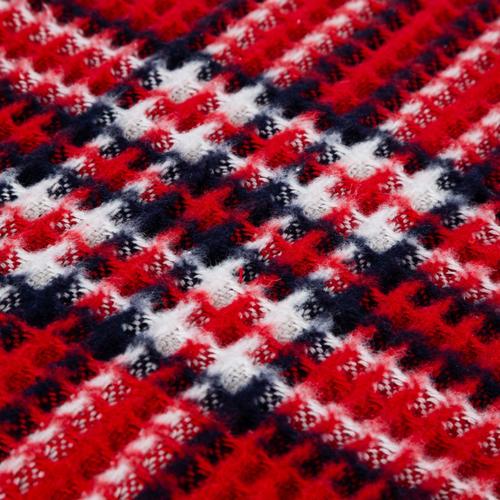  OXFORD KARELİ BATTANİYE KIRMIZI 150x200