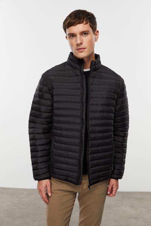  DİK YAKA KAPİTONELİ ŞİŞME MONT