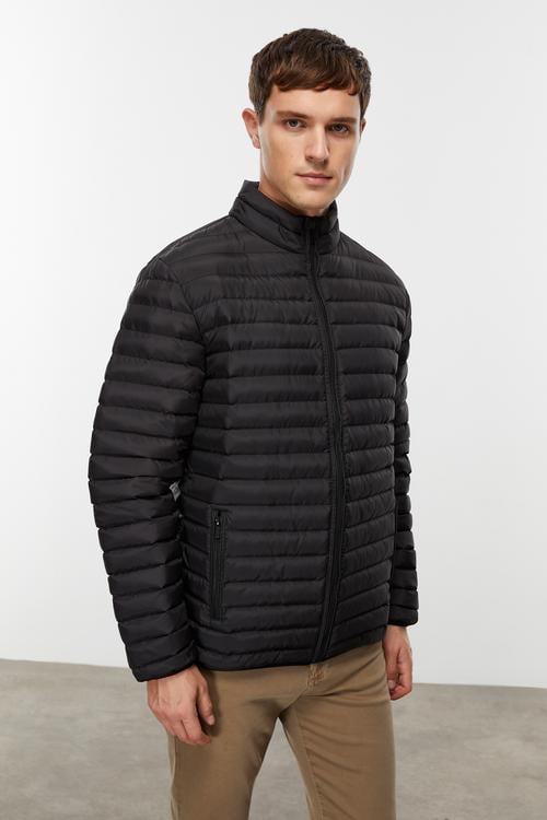  DİK YAKA KAPİTONELİ ŞİŞME MONT