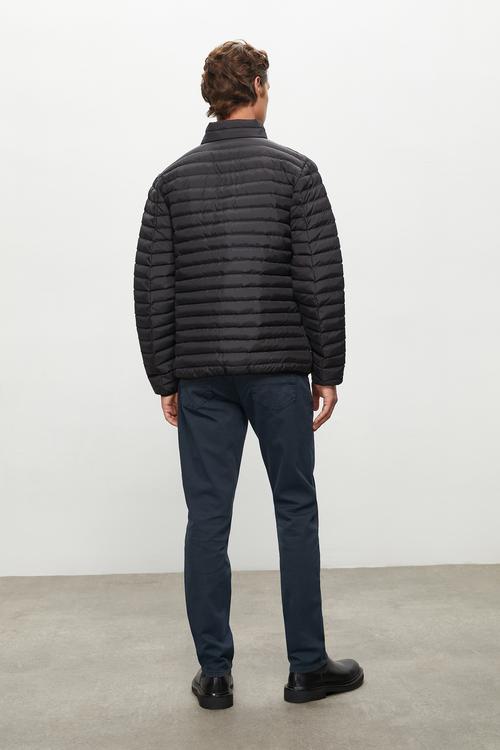  DİK YAKA KAPİTONELİ ŞİŞME MONT