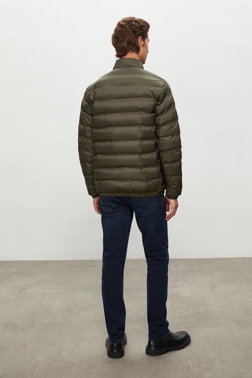 DİK YAKA ŞİŞME MONT