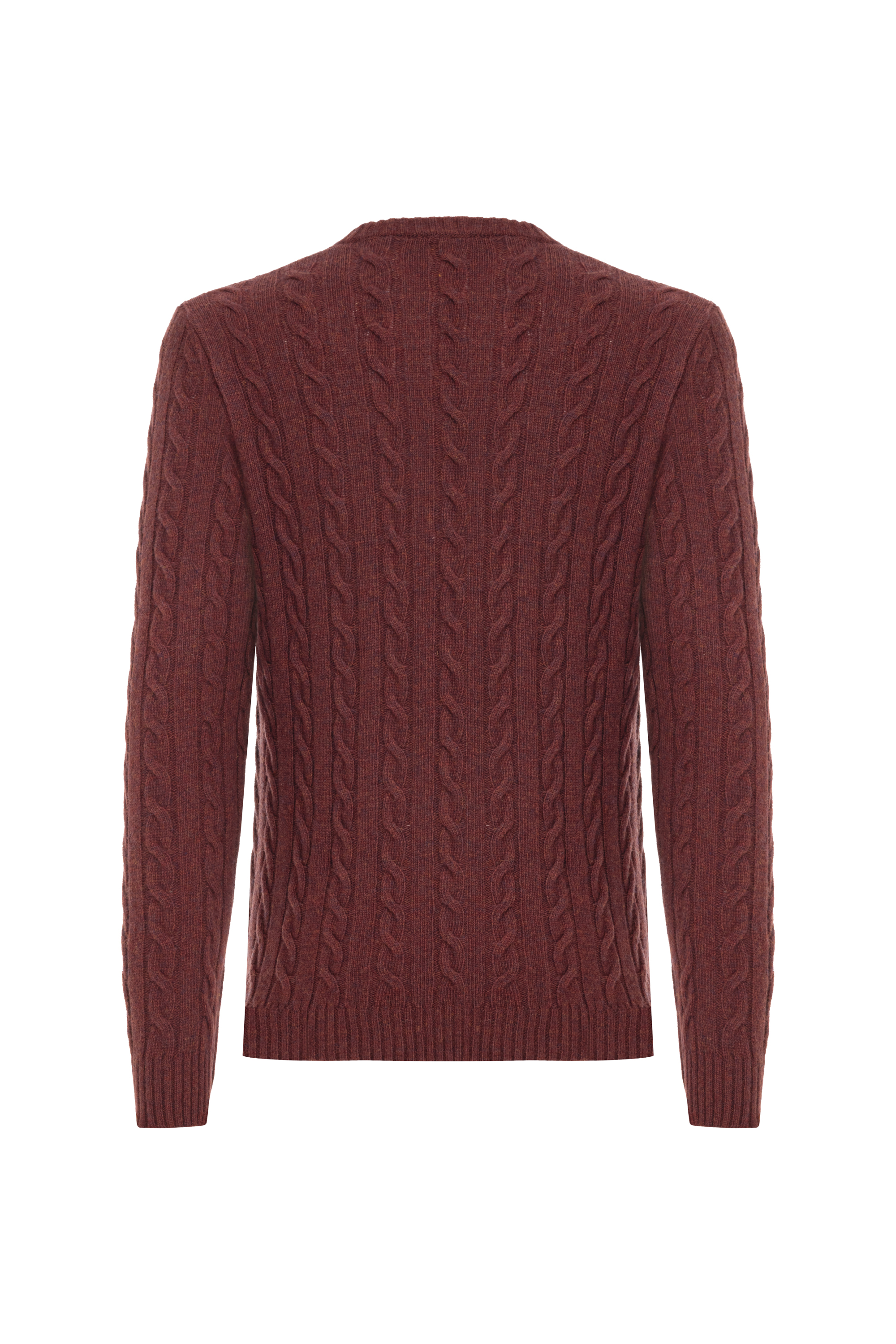 YÜN KARIŞIMLI SAÇ ÖRGÜ TRİKO KAZAK