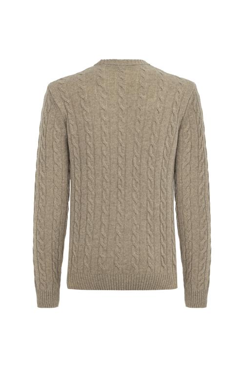  YÜN KARIŞIMLI SAÇ ÖRGÜ TRİKO KAZAK