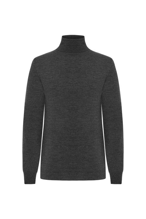  BALIKÇI YAKA MERİNO YÜN KAZAK