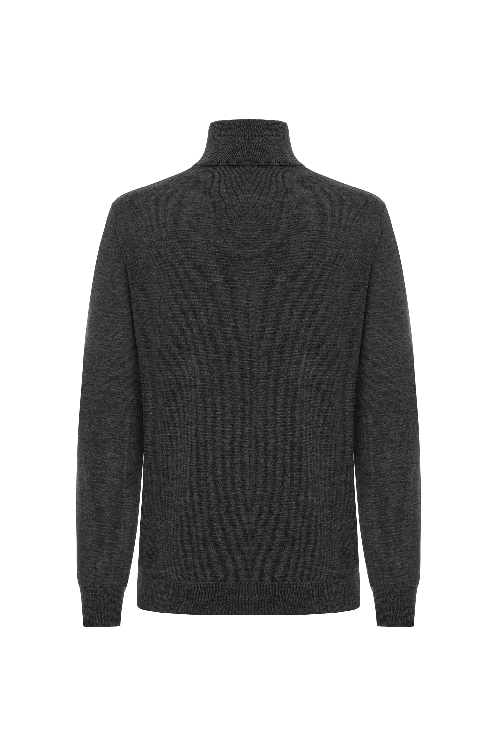 BALIKÇI YAKA MERİNO YÜN KAZAK