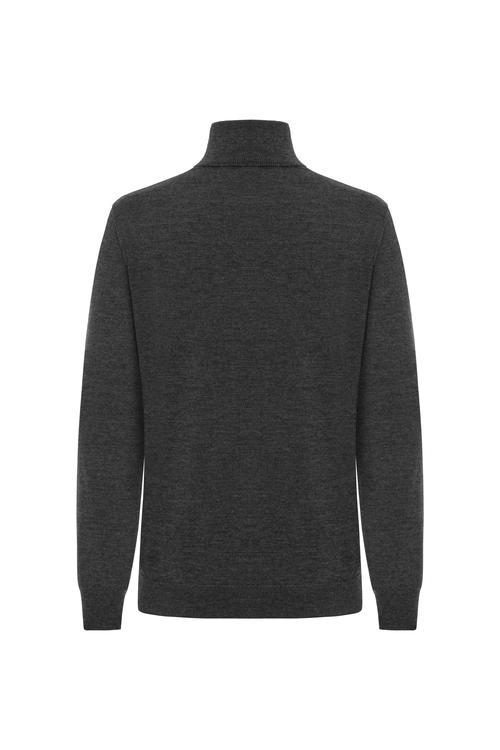  BALIKÇI YAKA MERİNO YÜN KAZAK