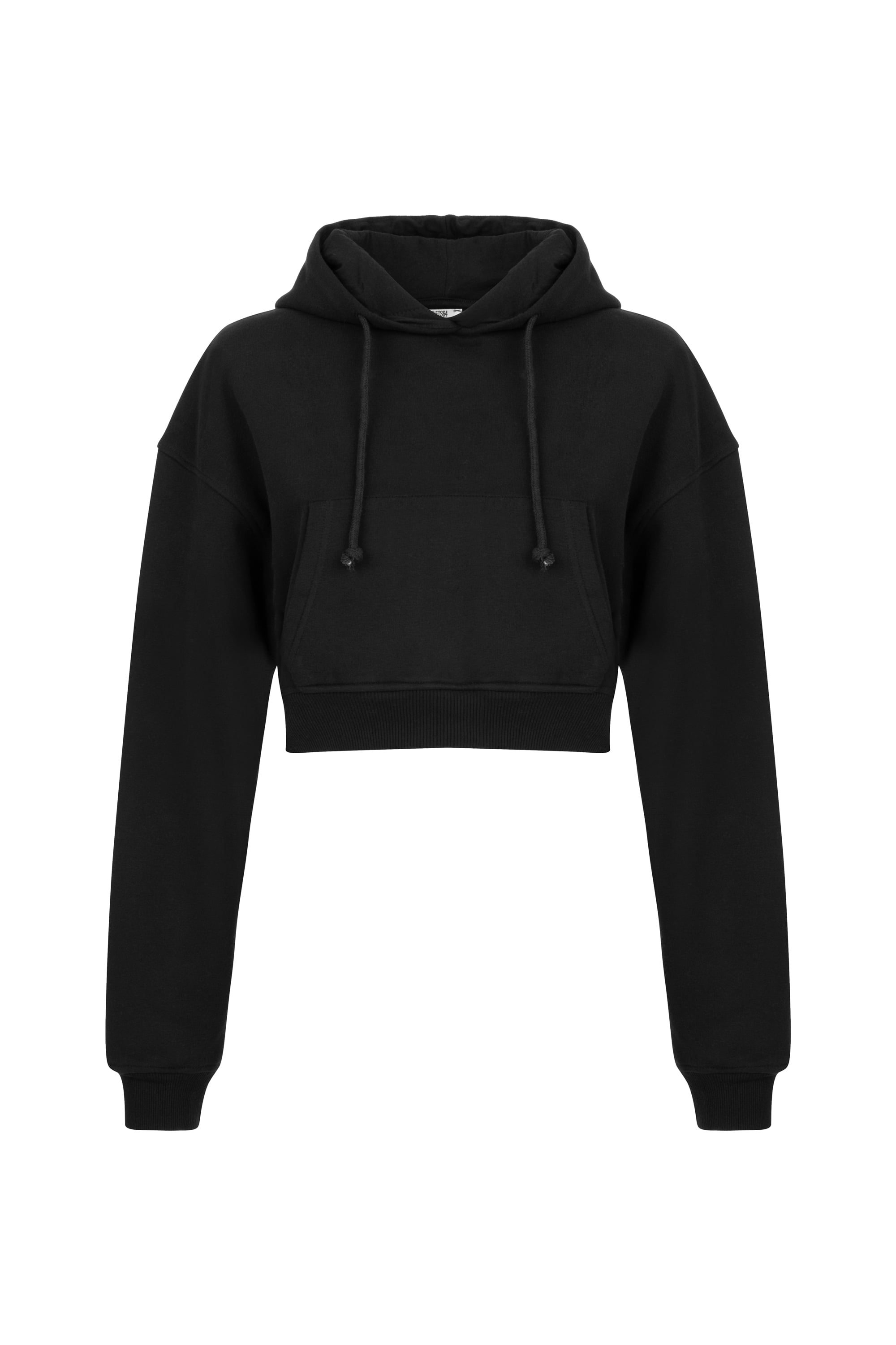 KAPÜŞONLU CROP SWEATSHIRT