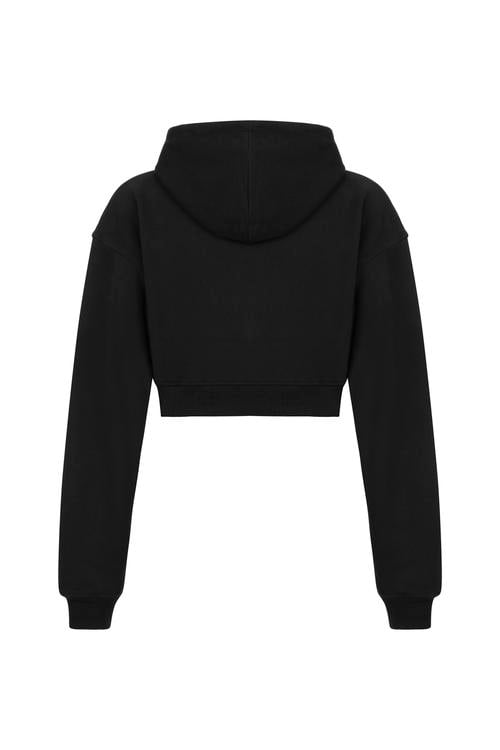  KAPÜŞONLU CROP SWEATSHIRT