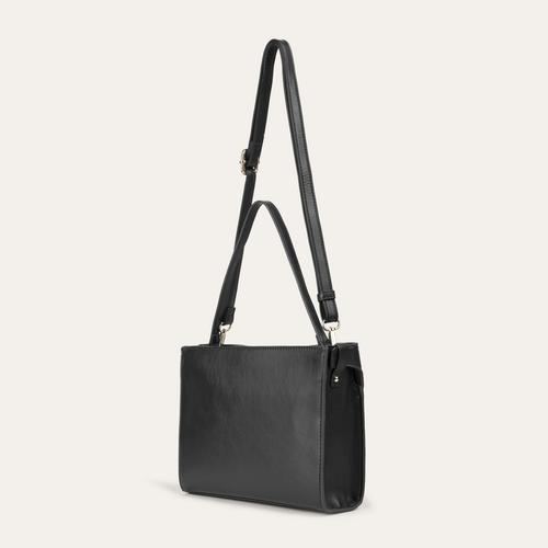  DERİ GÖRÜNÜMLÜ TOKALI EL ÇANTASI