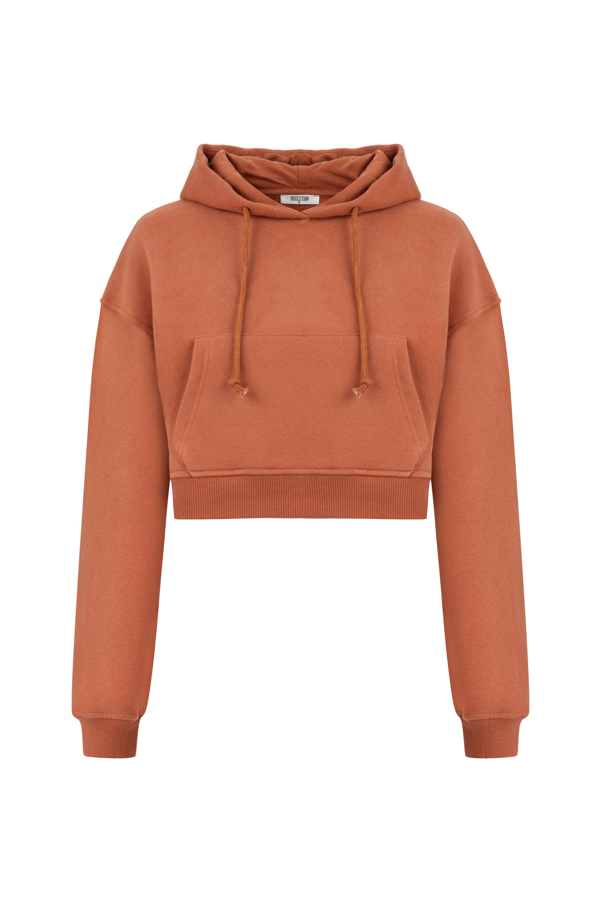 KAPÜŞONLU CROP SWEATSHIRT