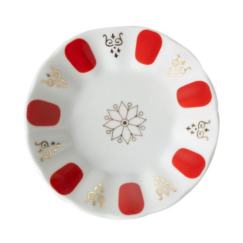  ACEM ÇAY TABAĞI - KIRMIZI 6 LI