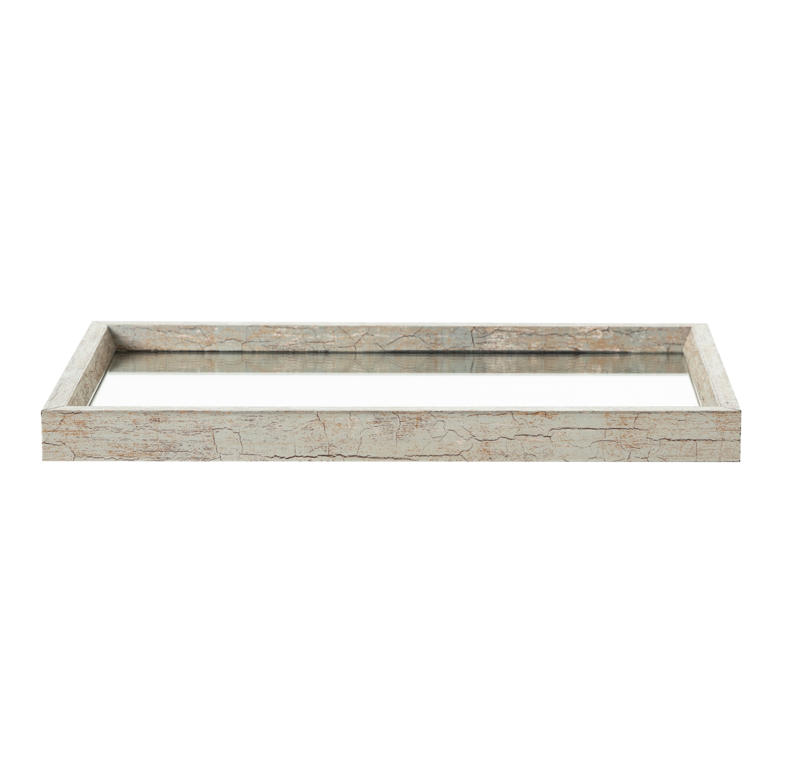 SILVER DEKORATİF TEPSİ 15X26 CM