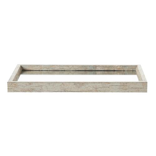  SILVER DEKORATİF TEPSİ 15X26 CM