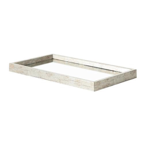  SILVER DEKORATİF TEPSİ 15X26 CM