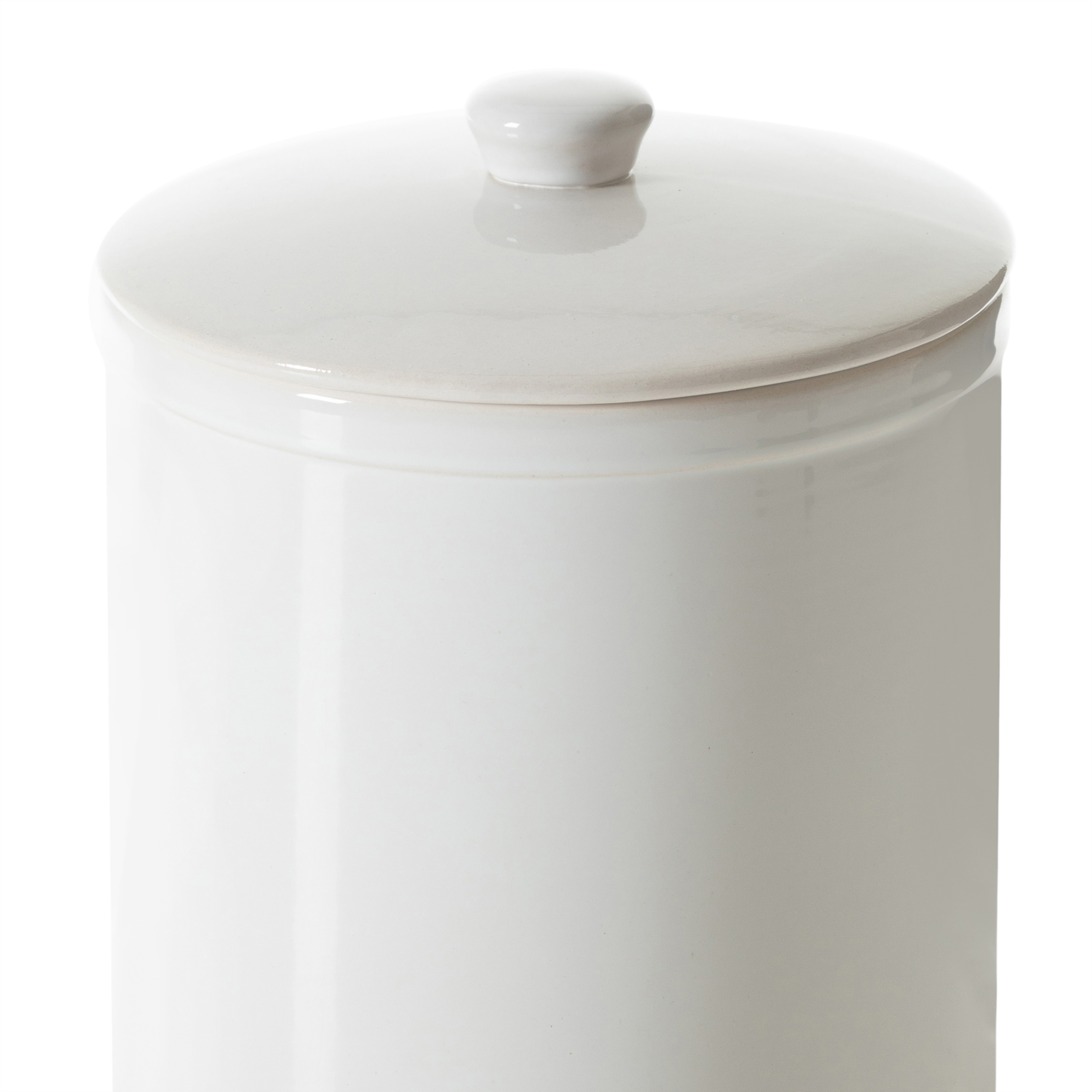 PARLAK BEYAZ ÇÖP KOVASI 3 LT