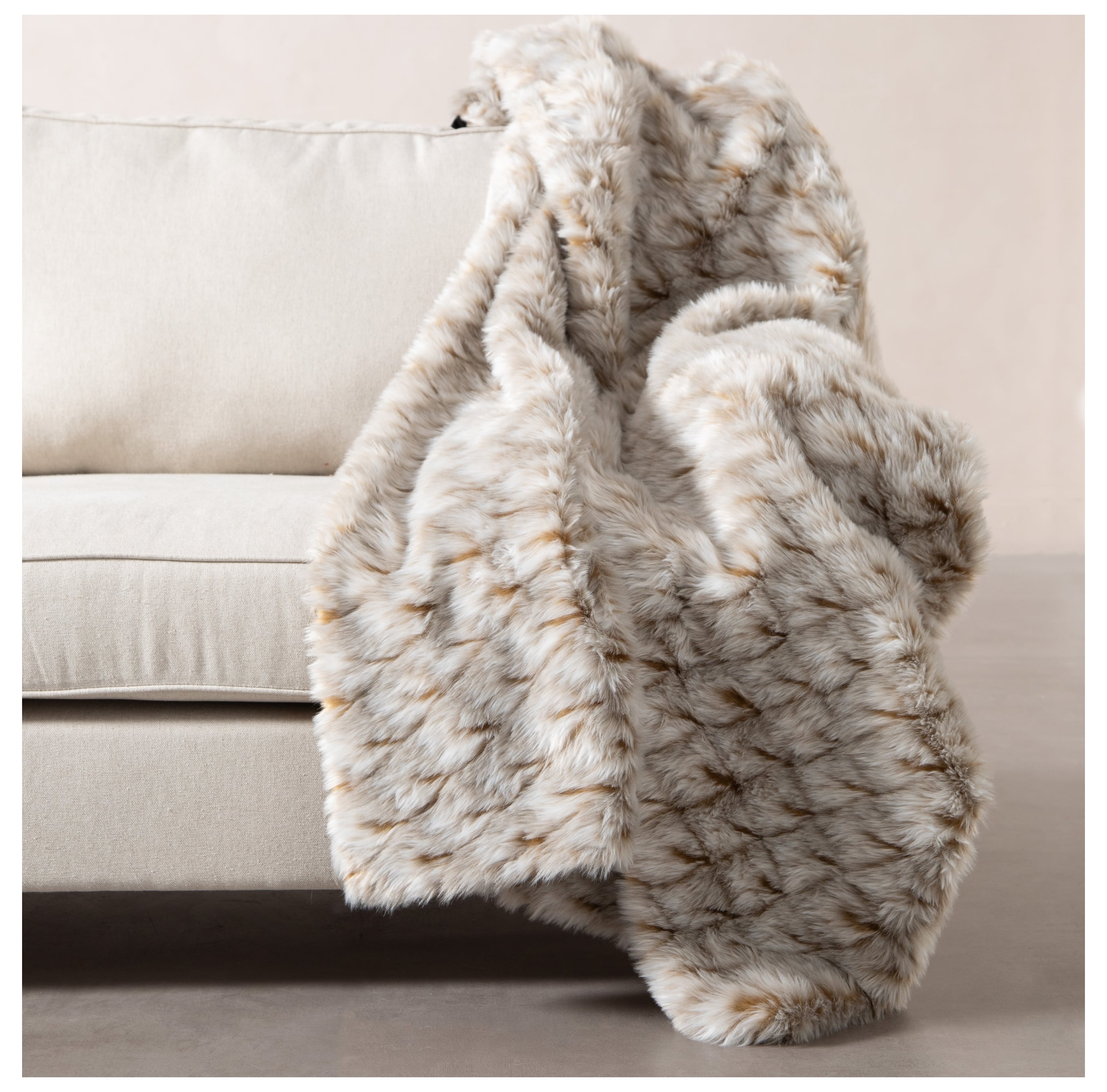 LEWIN KOLTUK ŞALI GRİ 130X150CM