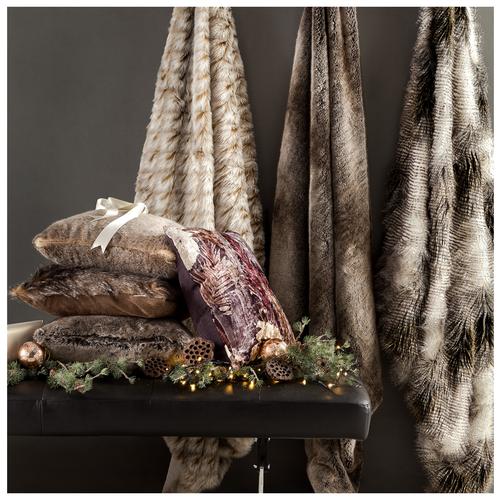  LEWIN KOLTUK ŞALI GRİ 130X150CM