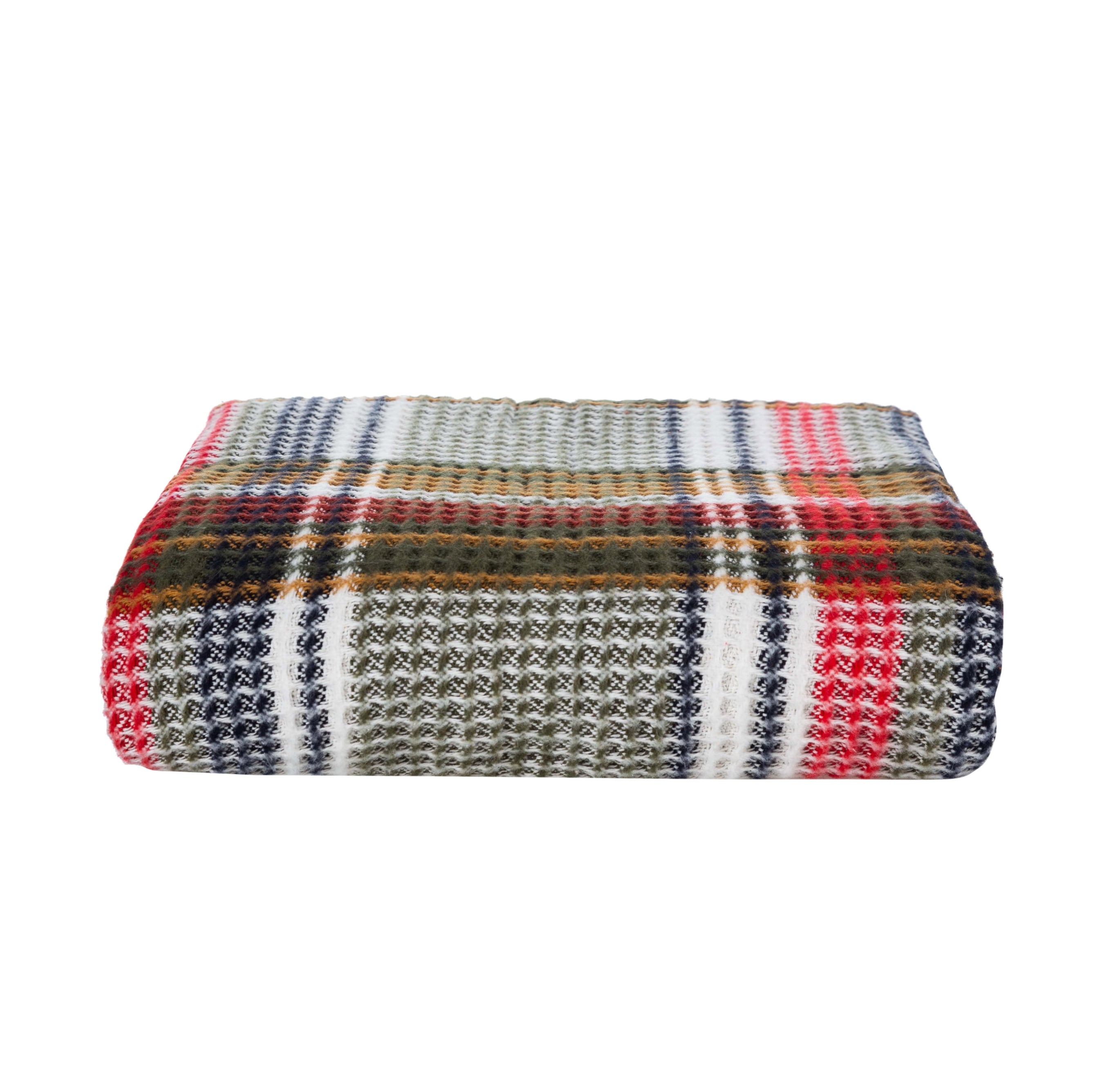 OXFORD KARELİ DİZ ÜSTÜ  BATTANİYE YEŞİL 130x170