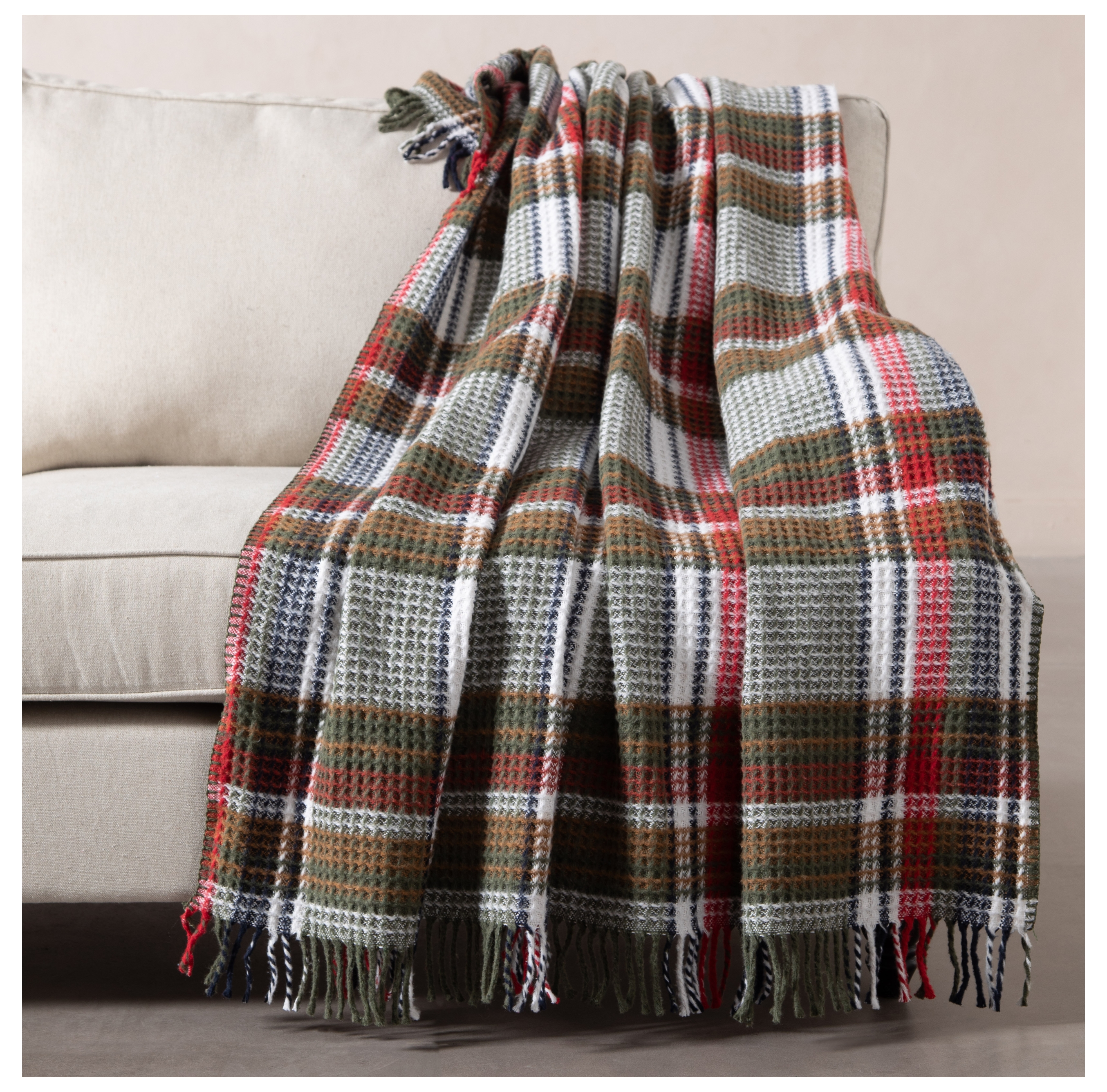 OXFORD KARELİ BATTANİYE YEŞİL 150x200