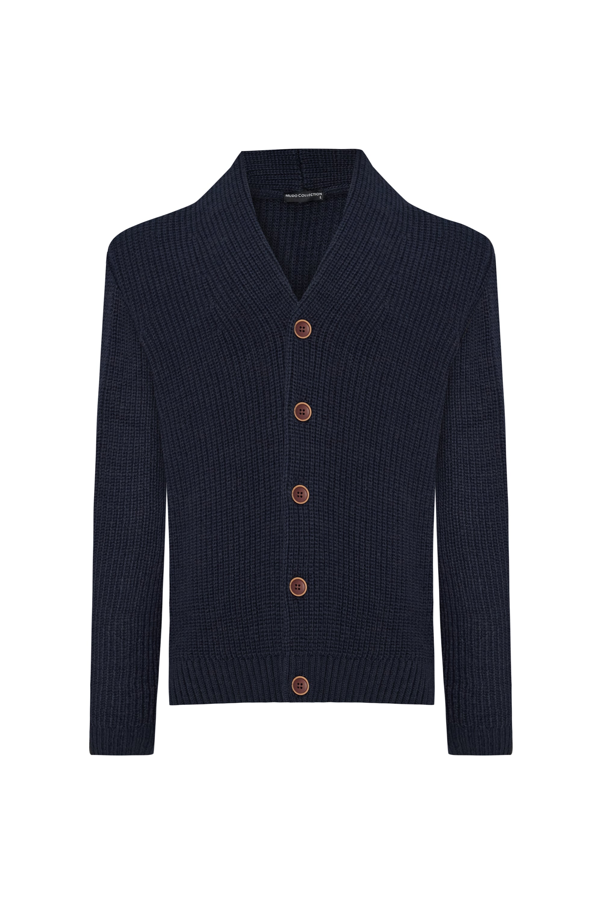 ÖRGÜLÜ YÜN KARIŞIMLI HIRKA