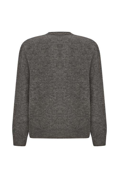  SAÇ ÖRGÜLÜ İNCİ İŞLEMELİ HIRKA