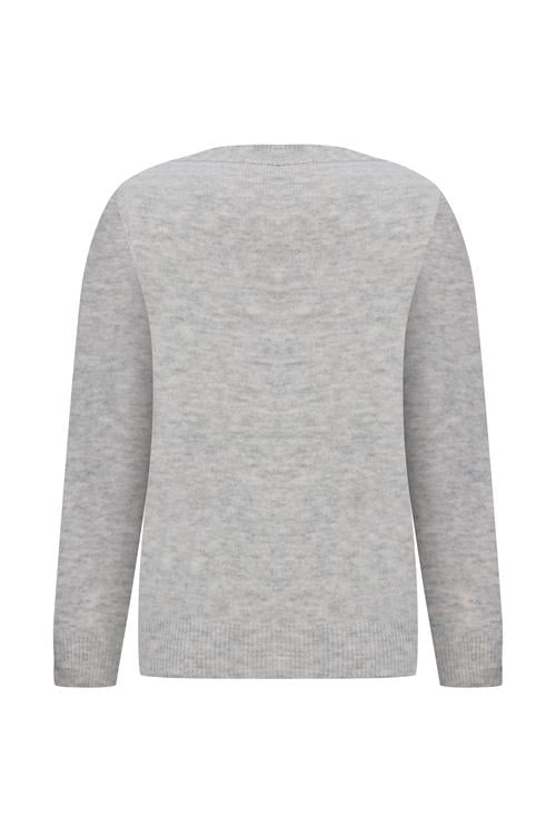  ÖRGÜLÜ İNCİ İŞLEMELİ KAZAK