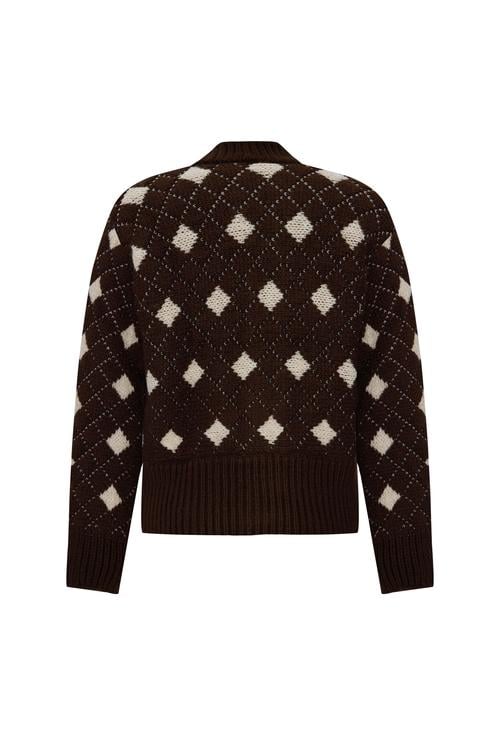  JAKARLI OVERSIZE DÜĞMELİ HIRKA