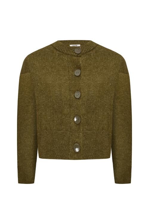  BİSİKLET YAKA CROP HIRKA